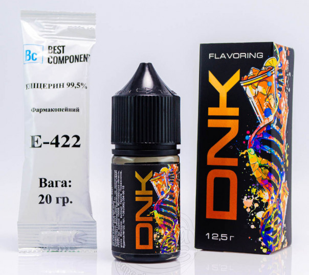 Рідина DNK Salt Ice Tea 30ml 50mg зі смаком холодного чаю (набір компонентів)