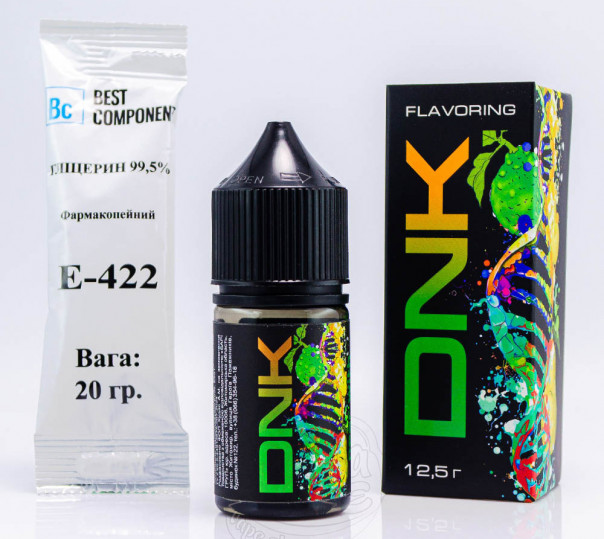 Жидкость DNK Pear With Bergamot Tea 30ml 50mg со вкусом груши с бергамотом (набор компонентов)
