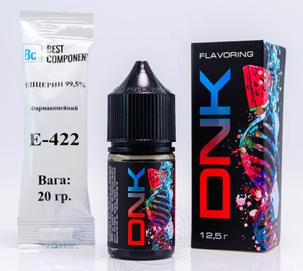Жидкость DNK Watermelon Ice 30ml 50mg со вкусом арбуза с холодком (набор компонентов)