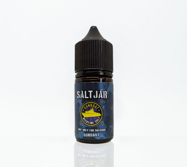 Жидкость Salt Jar Gunboat 30ml 30mg на солевом никотине со вкусом яблока и винограда