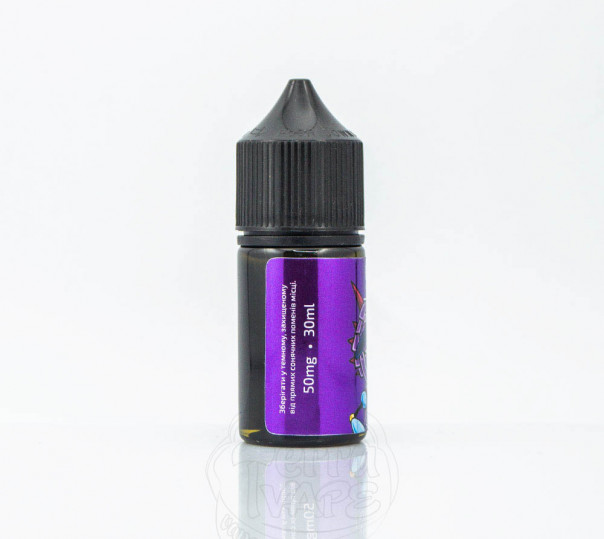 Рідина FL350 Salt Blueberry Raspberry 30ml 0mg без нікотину зі смаком чорниці та малини