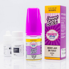 Dinner Lady Dessert Bar Salt Berry Jam On Toast 30ml 50mg Жидкость