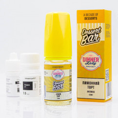Dinner Lady Dessert Bar Salt Lemon Tart 30ml 50mg