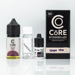 Набор Core by Dinner Lady Salt Grape Vine 30ml 25mg Жидкость