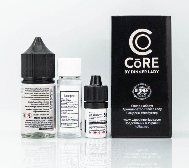 Набір для приготування рідини Core by Dinner Lady Salt Honeydew Melonade 30ml 25mg на сольовому нікотині