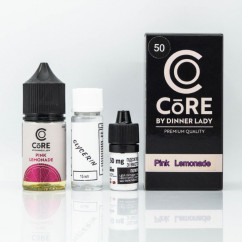 Набір Core by Dinner Lady Salt Pink Lemonade 30ml 25mg Рідина