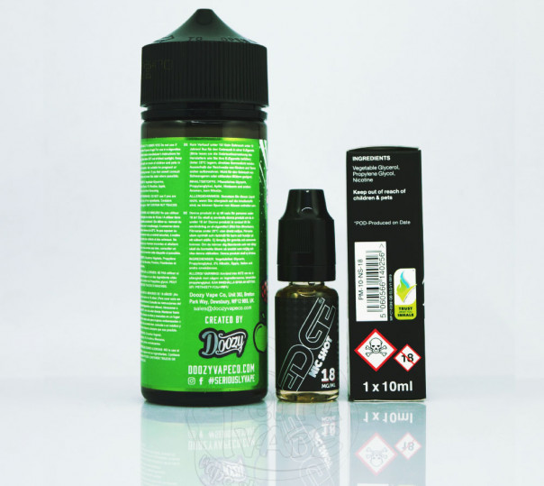 Doozy Seriously Fruity Apple Raspberry 110ml 1.5mg на органическом никотине