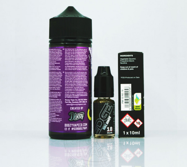 Doozy Seriously Fruity Blackcurrant Honeydew 100ml 0mg без никотина