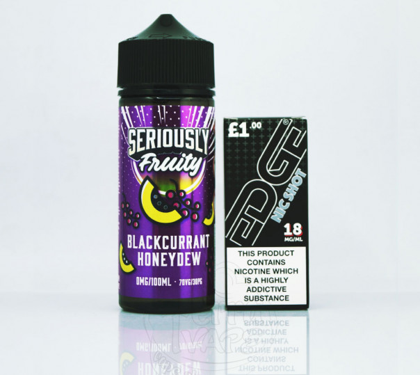 Doozy Seriously Fruity Blackcurrant Honeydew 100ml 0mg без никотина