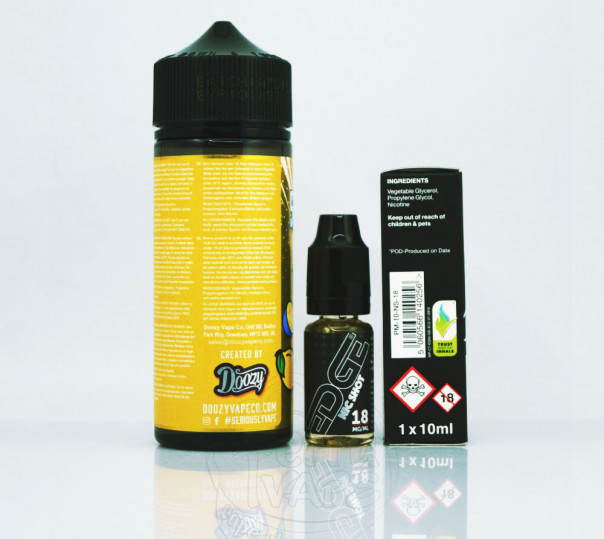 Doozy Seriously Fruity Fantasia Lemon 100ml 0mg без нікотину