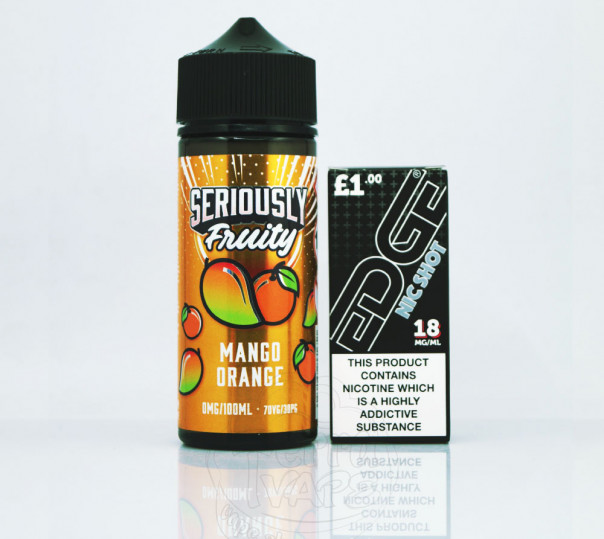 Doozy Seriously Fruity Mango Orange 120ml 3mg на органічному нікотині