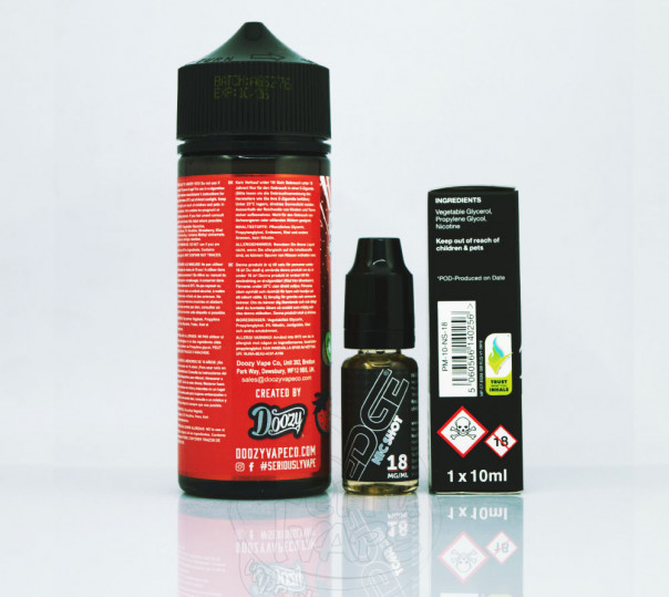 Doozy Seriously Fruity Strawberry Kiwi 110ml 1.5mg на органическом никотине