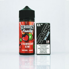 Doozy Seriously Fruity Strawberry Kiwi 100ml 0mg Жидкость