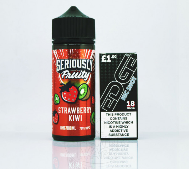 Doozy Seriously Fruity Strawberry Kiwi 120ml 3mg на органічному нікотині