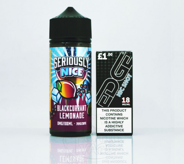 Doozy Seriously Nice Blackcurrant Lemonade 120ml 3mg на органічному нікотині