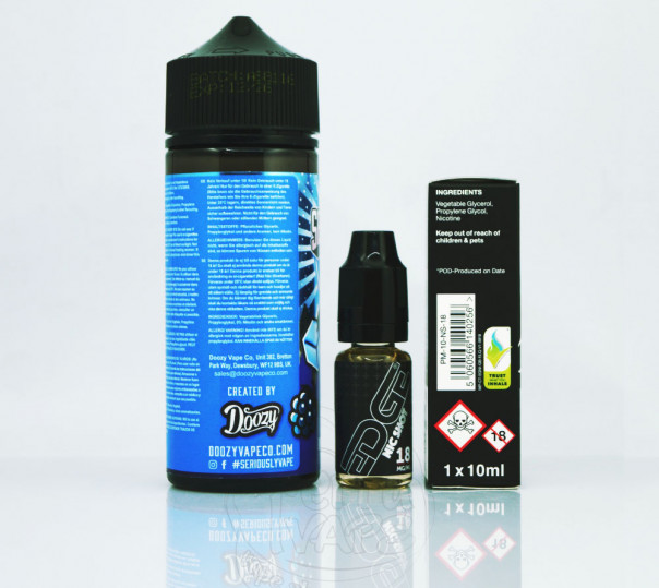 Doozy Seriously Nice Blue Razz Ice 120ml 3mg на органическом никотине