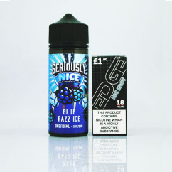 Doozy Seriously Nice Blue Razz Ice 100ml 0mg