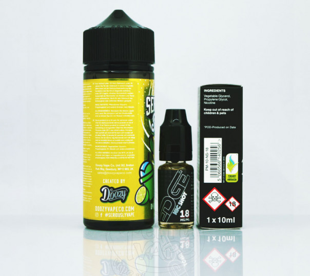 Doozy Seriously Slushy Lemon Lime 110ml 1.5mg на органічному нікотині