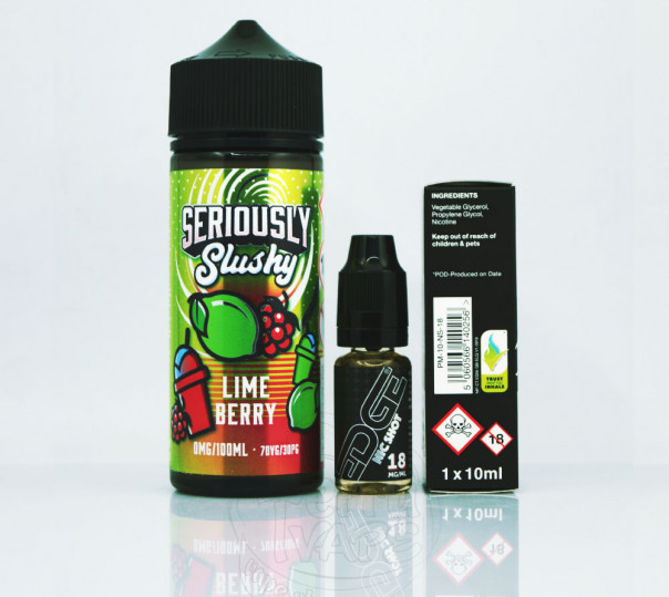 Doozy Seriously Slushy Lime Berry 120ml 3mg без нікотину