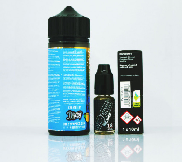 Doozy Seriously Soda Blue Razz Lemonade 100ml 0mg без нікотину