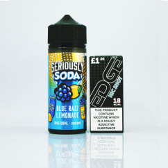 Doozy Seriously Soda Blue Razz Lemonade 100ml 0mg Жидкость