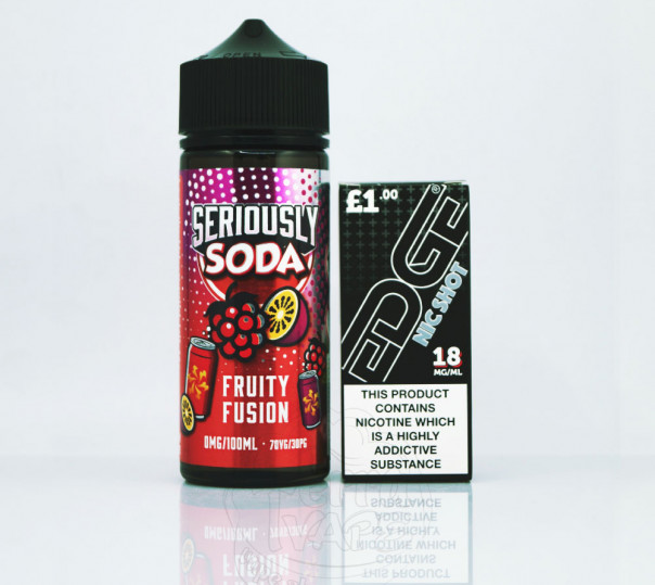 Doozy Seriously Soda Fruity Fusion 100ml 0mg без нікотину