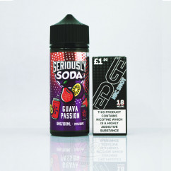 Doozy Seriously Soda Guava Passion 100ml 0mg Рідина