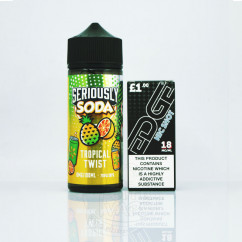 Doozy Seriously Soda Tropical Twist 100ml 0mg