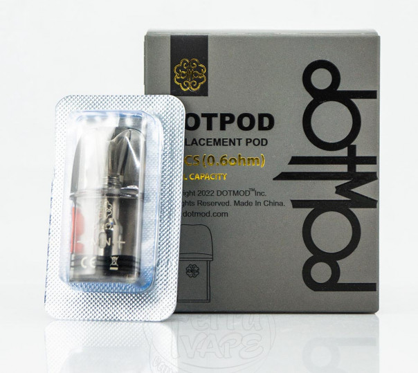 Картридж для многоразовой под-системы dotMod dotPod Nano / S 2ml