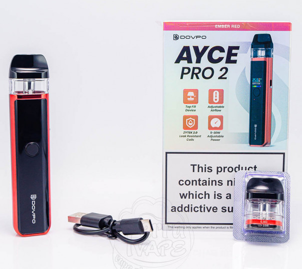 Dovpo Ayce Pro 2 Pod System Kit 1000mAh Ember Red Многоразовая POD система