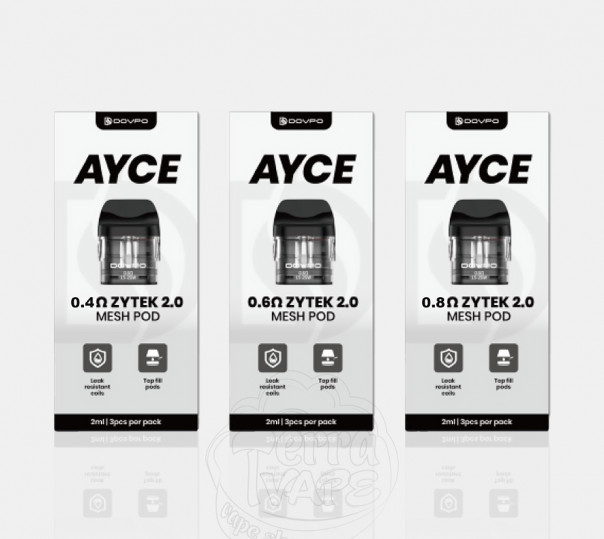 Картридж для POD системи Dovpo Ayce ZYTEK 2.0 Mesh Pod Cartridge для Ayce Pro 2 / Mini 2 / Lite Kit 3ml/2ml