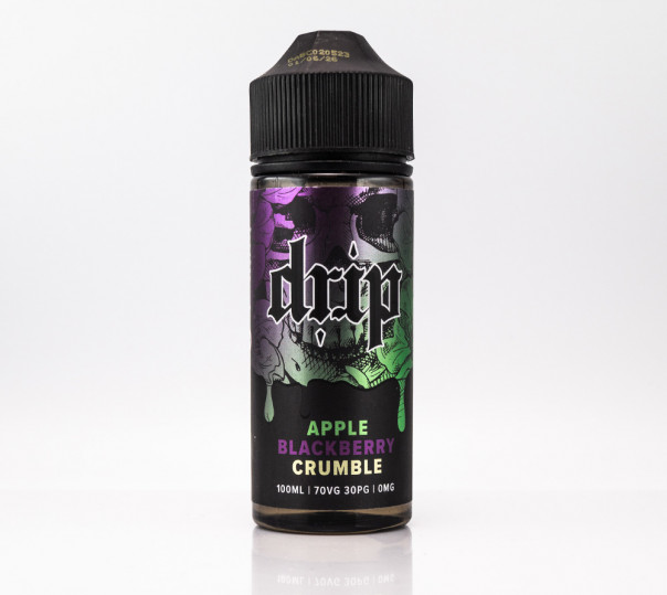 Drip Organic Apple Blackberry Crumble 100ml 0mg без никотина