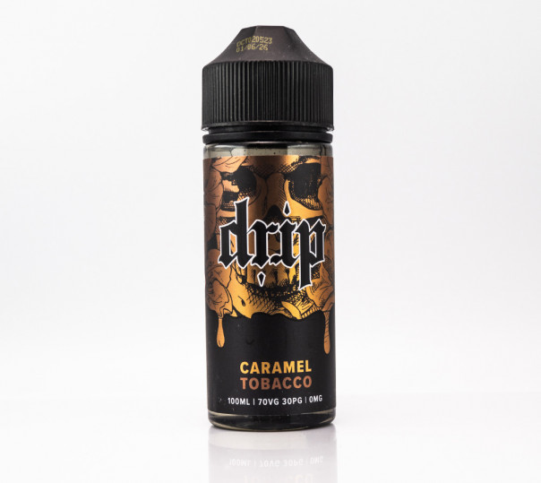 Drip Organic Caramel Tobacco 100ml 0mg без нікотину