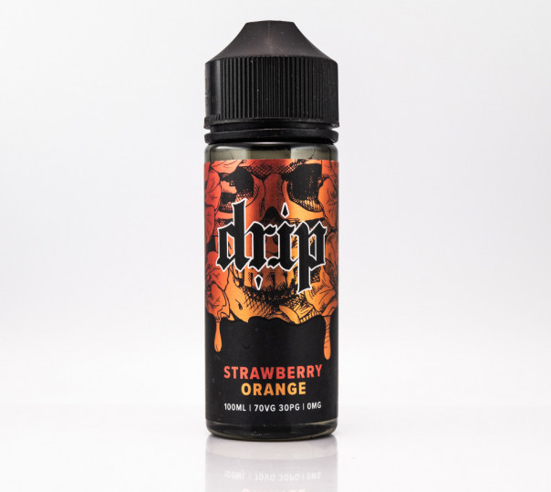 Drip Organic Strawberry Orange 100ml 0mg без нікотину