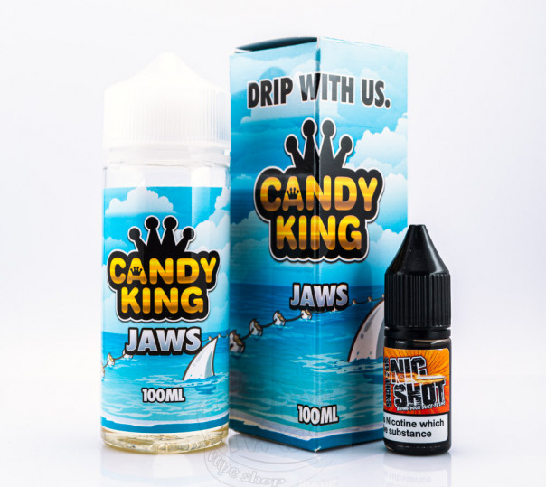 Candy King Organic Jaws 100ml 0mg без никотина