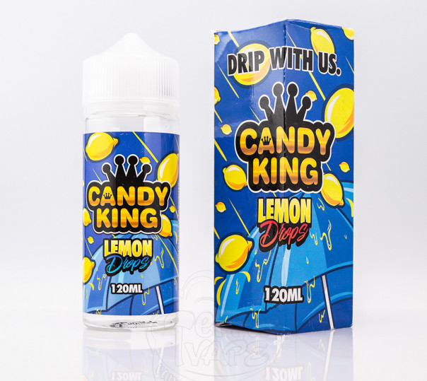 Candy King Organic Lemon Drops 120ml 3mg на органическом никотине