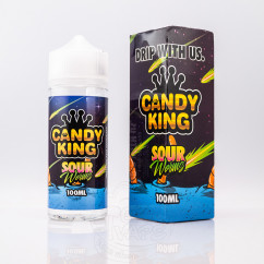 Candy King Organic Sour Worms 100ml 0mg Жидкость