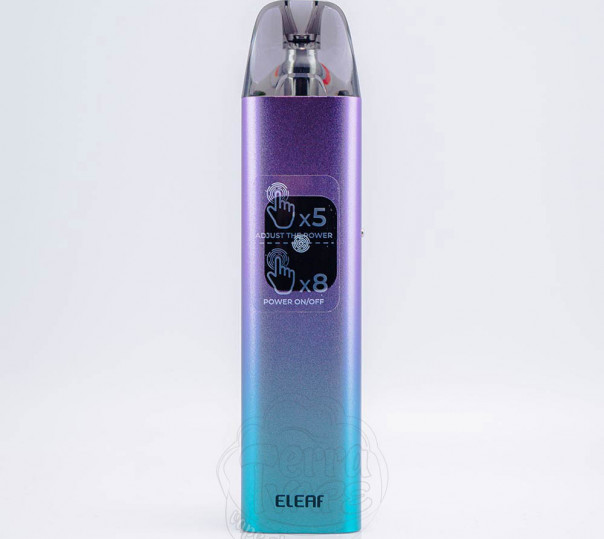 Eleaf iCita SE Pod System Kit 1400mAh Gradient Green-Purple Многоразовая POD система