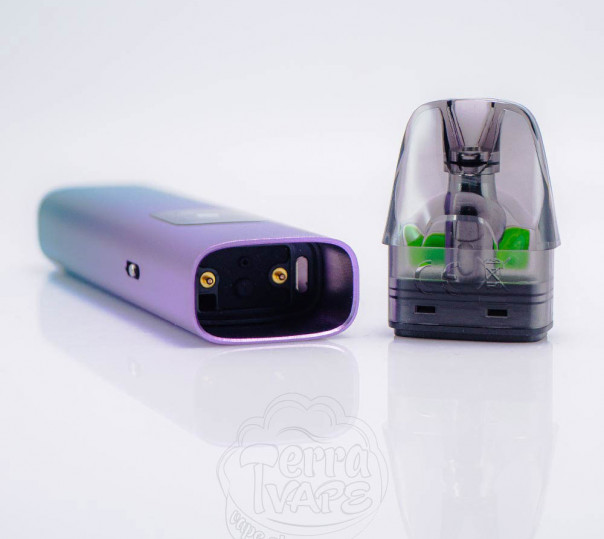 Eleaf iCita SE Pod System Kit 1400mAh Gradient Green-Purple Многоразовая POD система