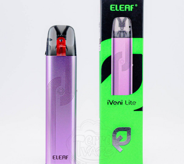 Eleaf iVeni Lite Pod System Kit 1100mAh Light Purple Многоразовая POD система
