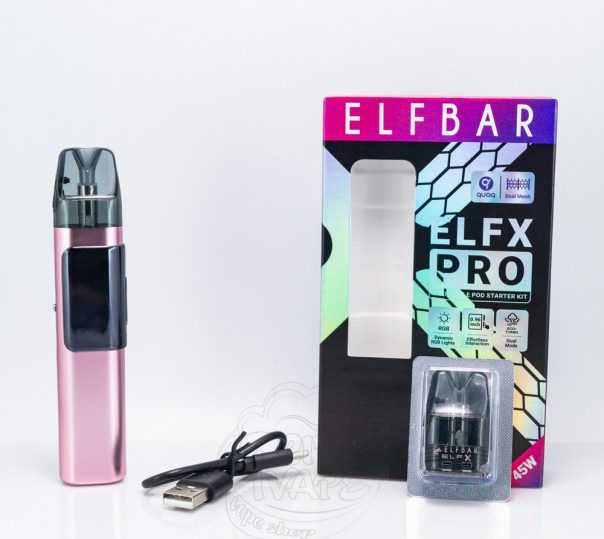 Elf Bar ELFX PRO Pod Kit 1200mAh Silver Багаторазова POD система