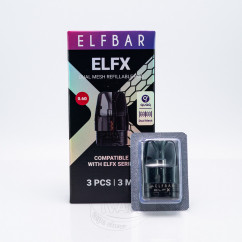 Картридж Elf Bar ELFX Pod Cartridge 3ml 0.6Ом