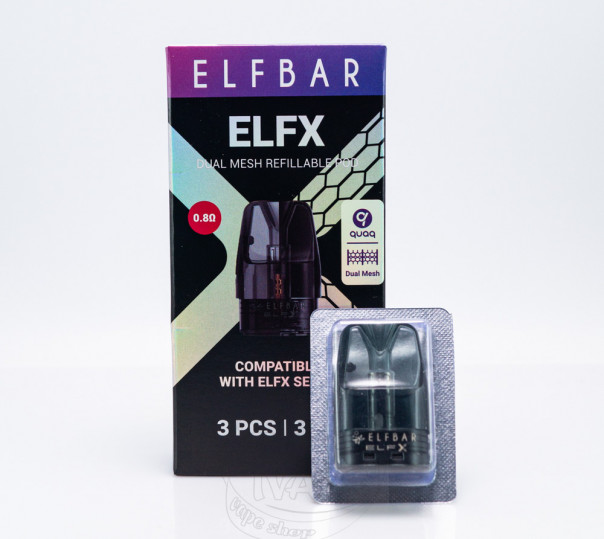 Картридж для многоразовой POD системы Elf Bar ELFX, Pro Pod Cartridge 3ml