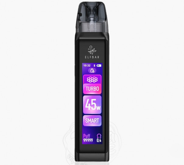 Elf Bar ELFX ULTRA Pod System Kit 1500mAh Black Багаторазова POD система