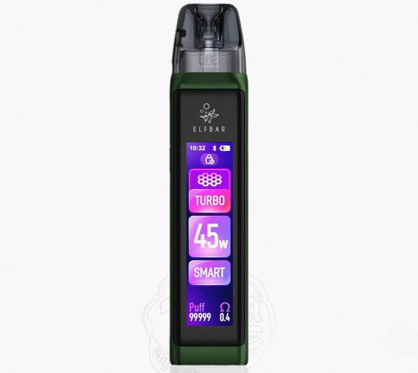 Elf Bar ELFX ULTRA Pod System Kit 1500mAh Green Багаторазова POD система