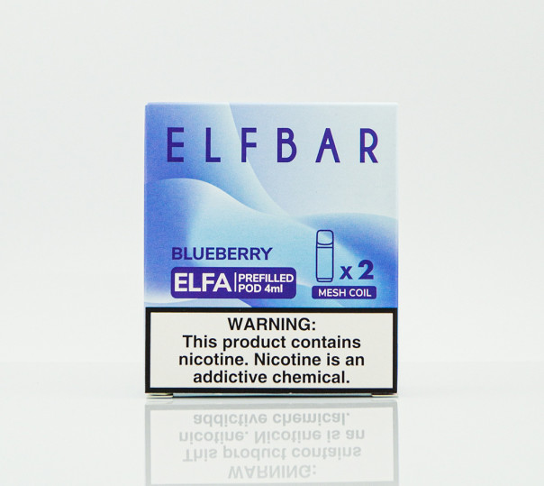 Картридж для Elf Bar ELFA - Blueberry (Черника) 1200 затяжек 1шт