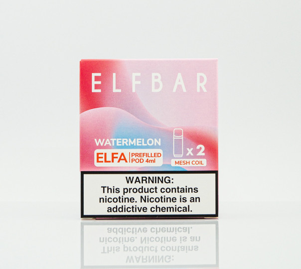 Картридж для Elf Bar ELFA - Watermelon (Кавун) 1200 затяжок 1шт