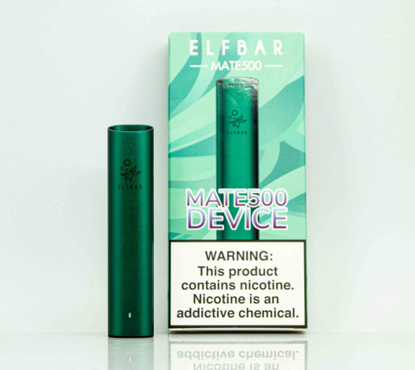 Elf Bar Mate500 Pod Green (Зеленый) 500mAh Многоразовая POD система