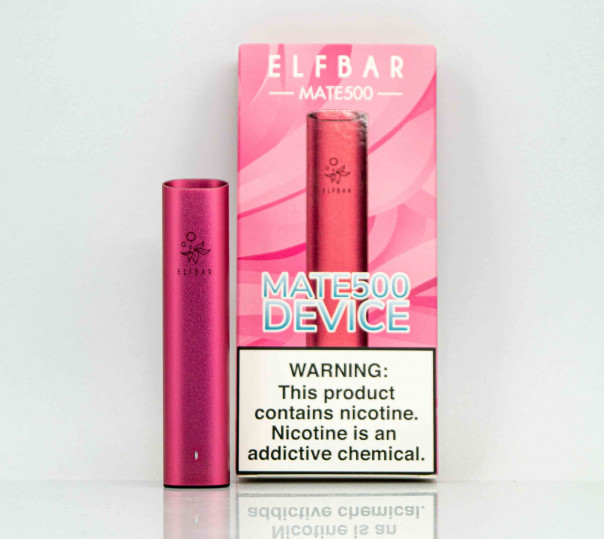 Elf Bar Mate500 Pod Pink (Розовый) 500mAh Многоразовая POD система