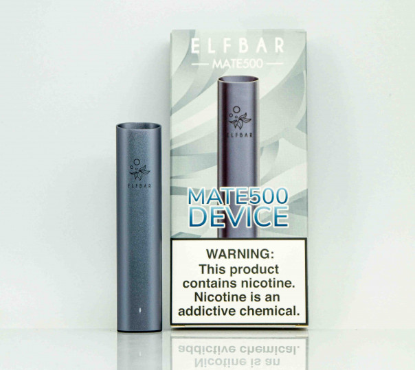 Elf Bar Mate500 Pod Gray (Cерый) 500mAh Многоразовая POD система